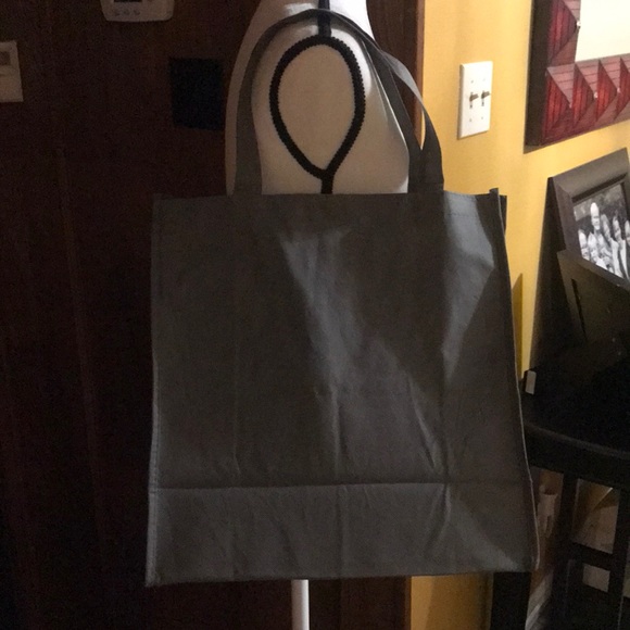 Faithworks- Count it all Joy” flower print gray orange& blue shopping bag OS NWT - Picture 4 of 6